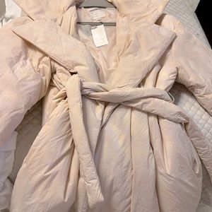 Puffer long coat NWT